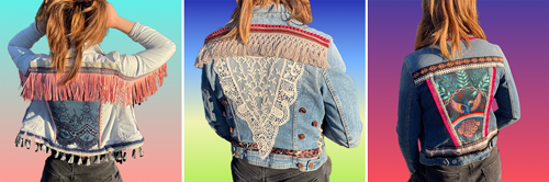 BOHO CHIC JEANSJACKE BOHO CHIC JEANSJACKE