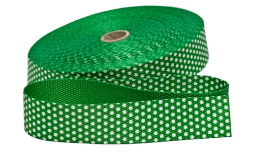 KBGBP-3012 Gurtband 30 mm Punkte Grün KBGBP-3012.jpg