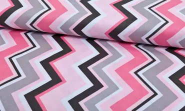 Michael Miller Chevron - Rosa