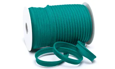 Paspelband 10 mm - col 362 Dunkelgrün