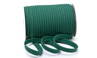 Paspelband 10 mm - col 462 Dunkelgrün