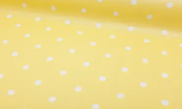 Dotty Gelb Weiss - matt