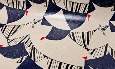 Echino Laminate - Birds Fly Towel