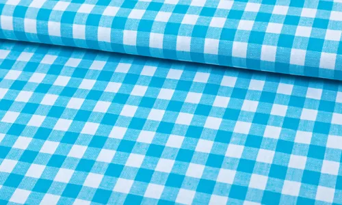 SWCOK-0005 Baumwolle Vichy Karo - Cyan SWCOK-0005.jpg