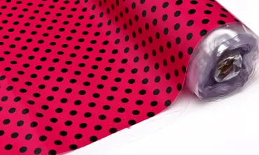 Cosmo Big Dots Pink Schwarz