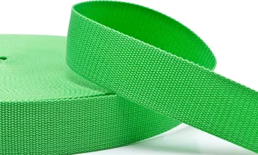 Gurtband 40 mm Polypropylen - Grün
