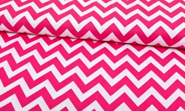 Robert Kaufman Chevron - Pink