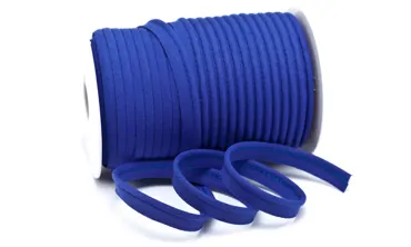 Paspelband 10 mm - col 028 Royalblau