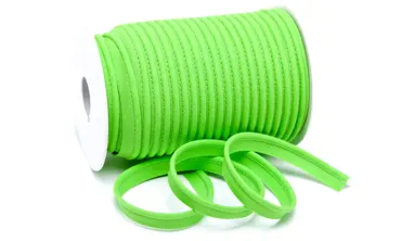 Paspelband 10 mm - col 056 Hellgrün