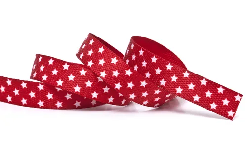 KBGBS-2009 Gurtband 20 mm Sterne Dunkelrot KBGBS-2009.jpg