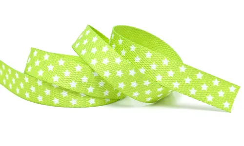 KBGBS-2012 Gurtband 20 mm Sterne Lime KBGBS-2012.jpg