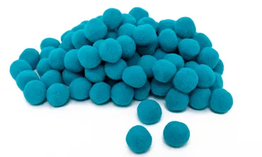 Pompons Kugeln Grande Petrol