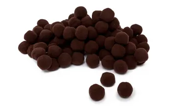 Pompons Kugeln Grande Dunkelbraun