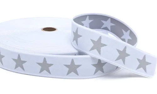 KBELA-4003 Gummiband Sterne 40 mm Weiss-Hellgrau KBELA-4003.jpg