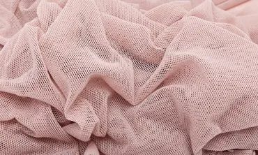 BIO Baumwoll Tüll - Adobe Rose