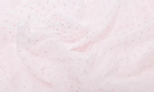 LATUL-0001 Soft Tüll - Weiss Rosa Tupfen LATUL-0001.jpg
