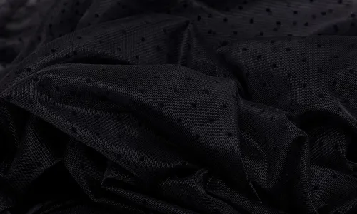 LATUL-0002 Soft Tüll - Schwarz Schwarze Tupfen LATUL-0002.jpg