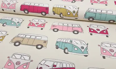 Canvas - Autobusse Rosa