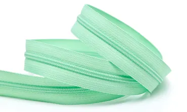 Reissverschluss 4 mm Uni - Mintgrün