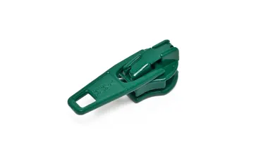 YKK Spiral Schlitten Dunkelgrün **RESTPOSTEN**