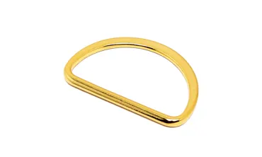 D-Ring 38 mm Messing