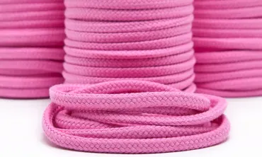 Baumwollkordel 9 mm Rosa