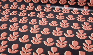 Echino Laminate - Retro Flowers