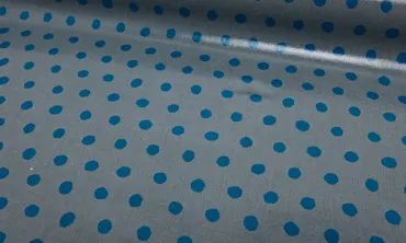 Echino Laminate - Dots Dunkelgrau Blau