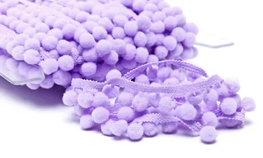 Pompons Medium Helllila