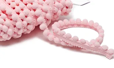 Pompons Baby Rosa