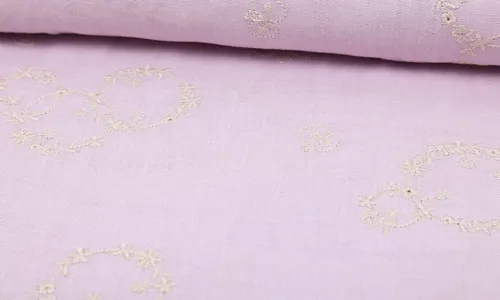 KODGD-0009 Double Gauze gestickt Rosa KODGD-0009.jpg