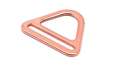 D-Ring mit Steg 46 mm Rose Gold