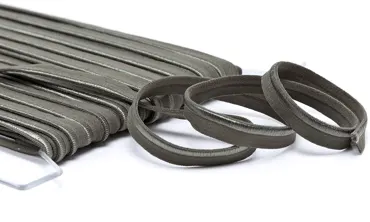 Paspelband 10 mm elastisch Khaki