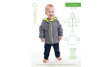 minikrea Schnittmuster No. 20505 Kapuzenjacke