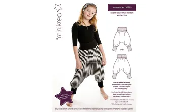minikrea Schnittmuster No. 30303 Haremshose
