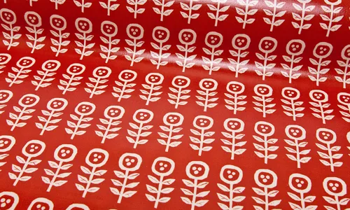 KOLAM-0055 Echino Laminate - Retroflowers Orange KOLAM-0055.jpg