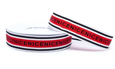 Ripsband 30 mm - Nice Rot