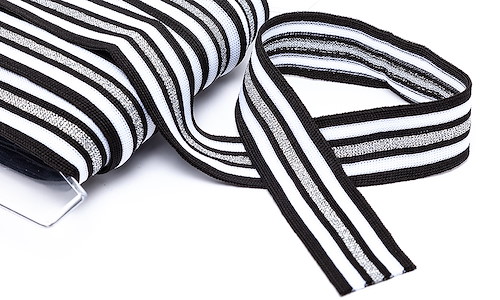 TCDBE-1425 Jerseyband 28 mm Lurex Silber Weiss Schwarz TCDBE-1425.jpg