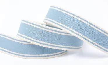 Gurtband 40 mm PV - Old style Hellblau