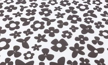 Seidenpapier Retroflower Natur