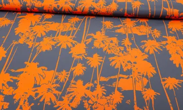 Badestoff Palm Springs Orange