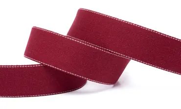 Gurtband 40 mm Recycelt - Dunkelrot