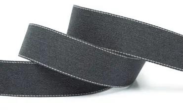 Gurtband 40 mm Recycelt - Dunkelgrau