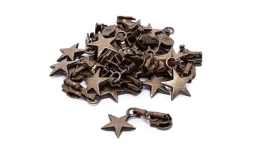 Gleiter Metallic 4 mm Altmessing - Stern