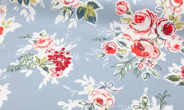 Rose Garden Chambray PVC Matt