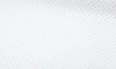 Kunstleder Strass - Weiss