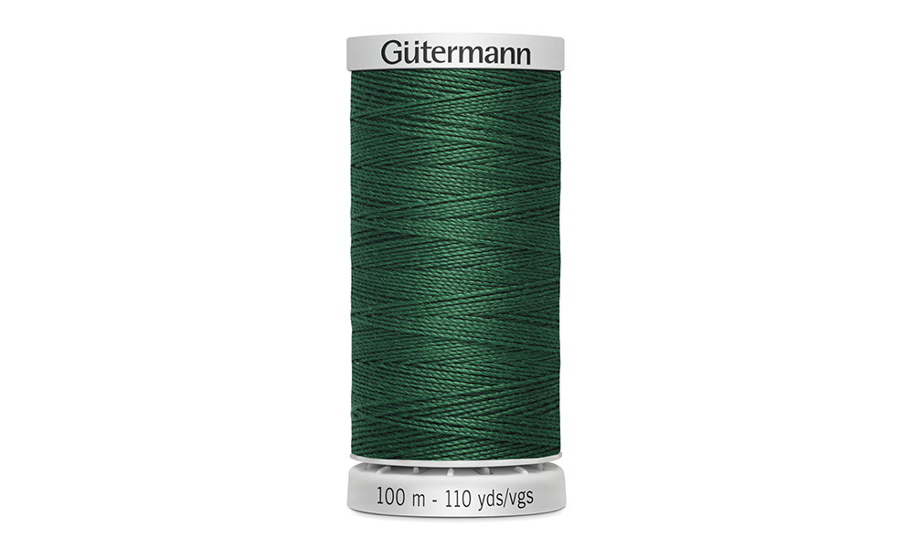 Gütermann Extra Stark Nähgarn M782 – 100 M, Polyester, Für Jeans, Leder & Planen (Farbe 412 Messing)