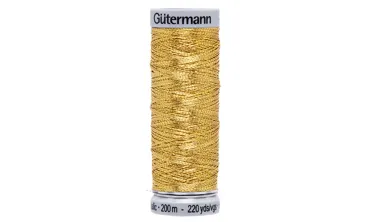 Gütermann Nähfaden Metallic 200m Gold