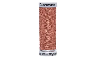 Gütermann Nähfaden Metallic 200m Kupfer