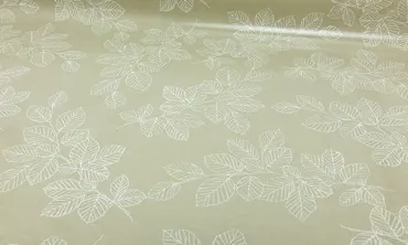 Wachstuch - Nordic Leaves Green